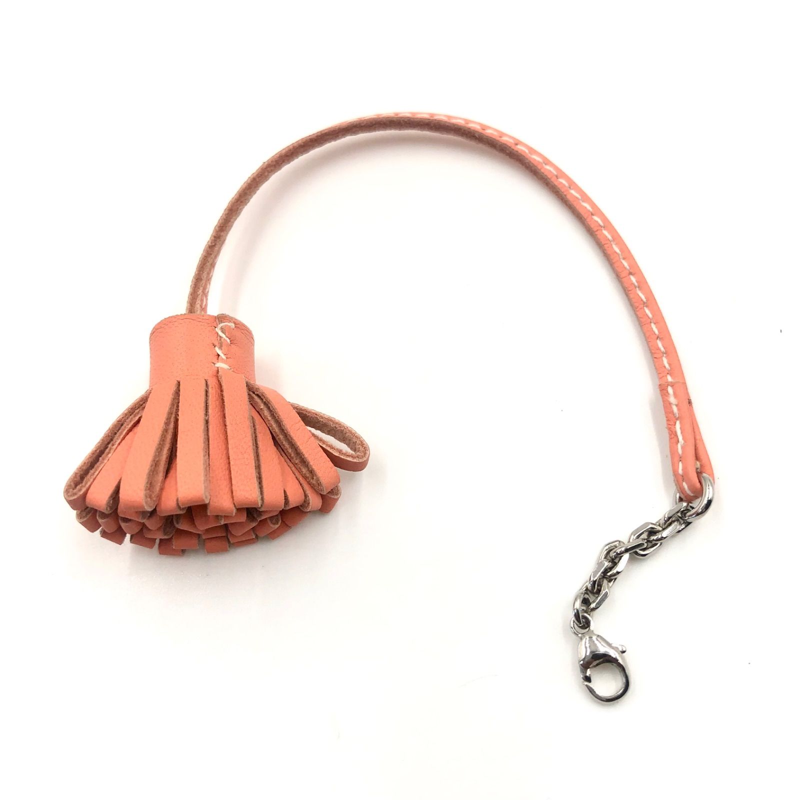HERMES エルメス カルメンチータ グランポンポン ミニタッセル レザー 栞 HERMES エルメス カルメンチータ グランポンポン ミニタッセル