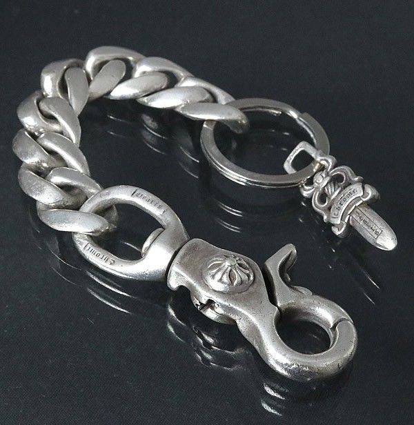 CHROME HEARTS クロムハーツ キーリング ロング クラシックチェーン
