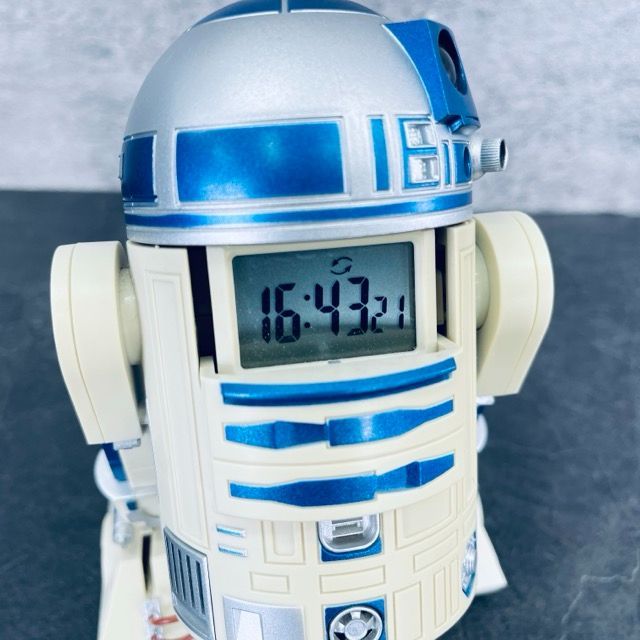 スターウォーズ R2-D2 アクション アラーム クロック 目覚まし時計 リズム時計 8ZDA21 301490