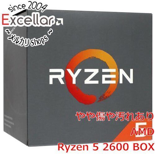 bn:12] AMD Ryzen 5 2600 YD2600BBM6IAF 3.4GHz SocketAM4 元箱あり