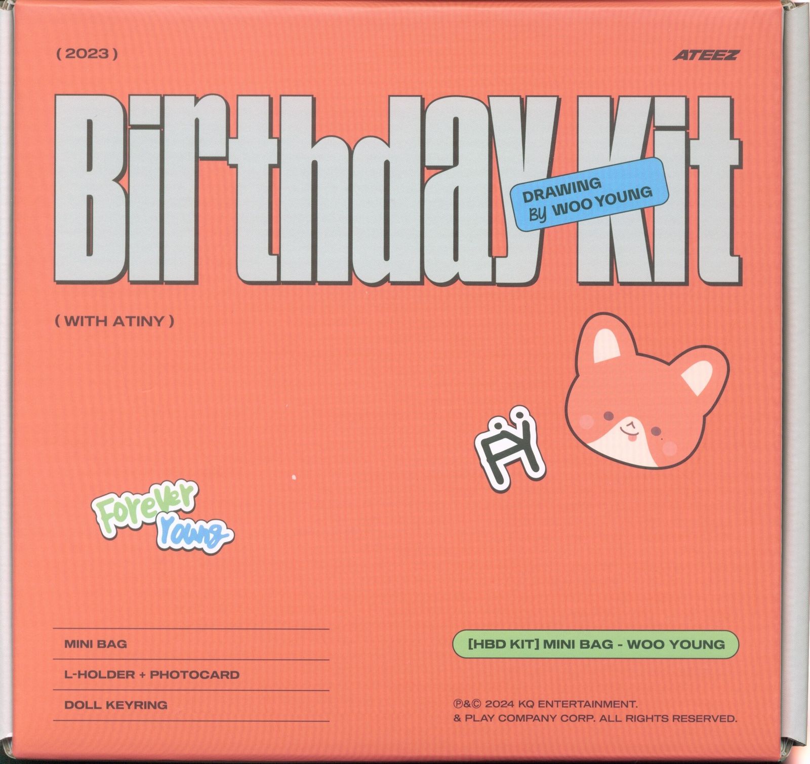 ATEEZ センイルMD WOO YOUNG ミニバッグセット