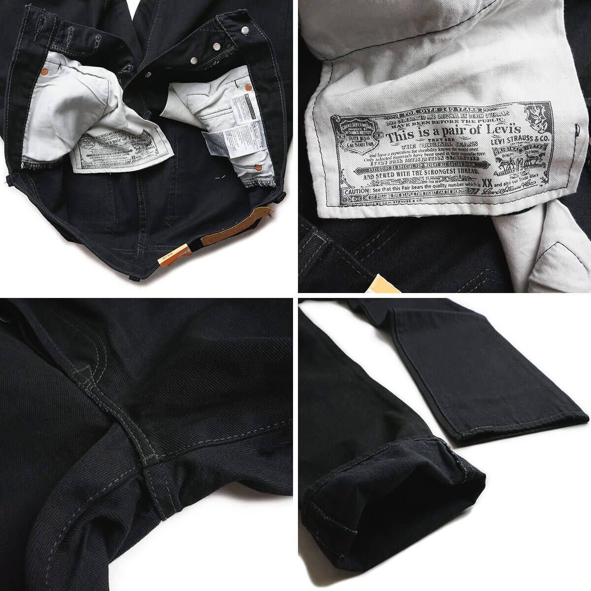 リーバイス 501-0660 ブラックマジック ブラックデニム W34 レングス34インチ】リーバイス LEVI'S 501-0660 ストレート ジーンズ