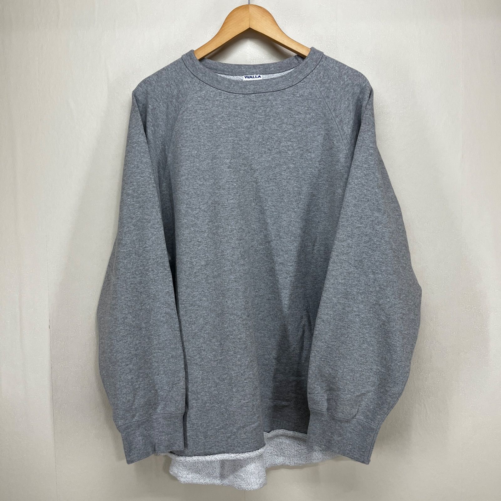 ワラワラスポーツ 13oz クルーネックスエット グレー ＸＬ