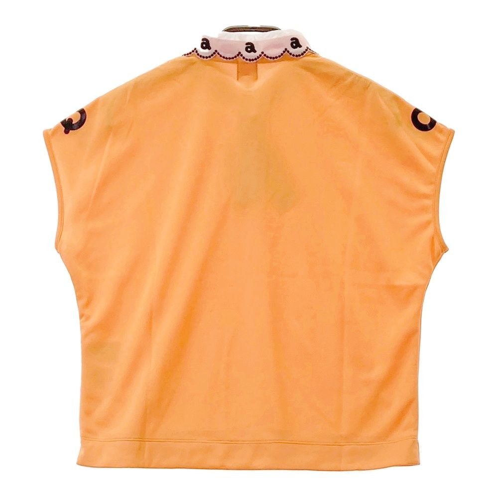 サイズ 40 ARCHIVIO アルチビオ A759420 半袖ポロシャツ オレンジ系 240101416437 ゴルフウェア レディース ストスト