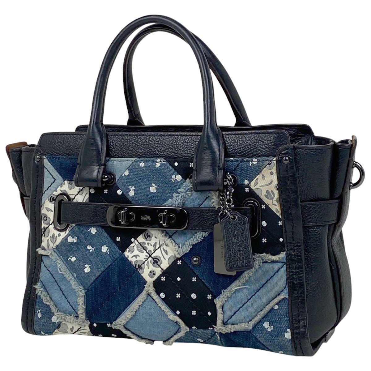 コーチ COACH スワッガー 27 ハンドバッグ ロゴ 2WAY ショルダーバッグ