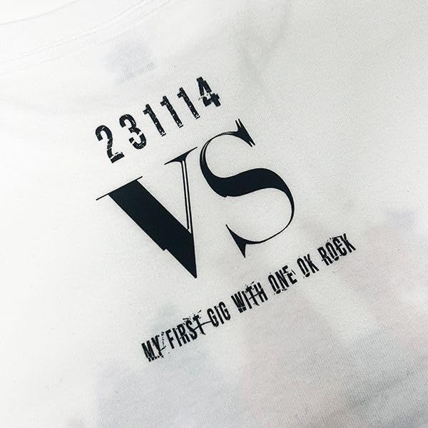 Amazon | ONE OK ROCK （ワンオクロック） ワンオク VS MY FIRST STORY （マイファーストストーリー） マイファス  2023 東京ドーム Tシャツ (XL) | Tシャツ・カットソー 通販