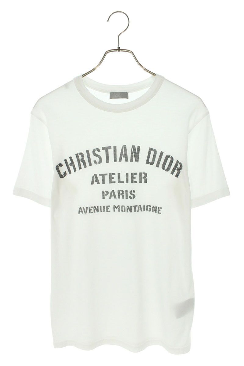 アトリエロゴプリントオーバーサイズTシャツ メンズ