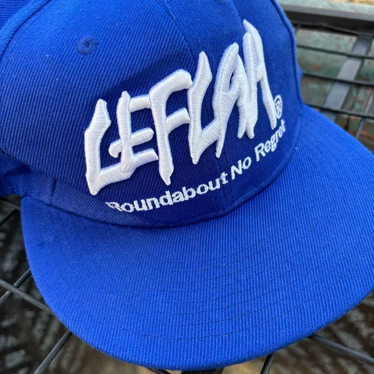 【雷市場（ポンジャン）商品韓国直送】 LEFLAH レフーラ ベーシック ブルー スナップバック