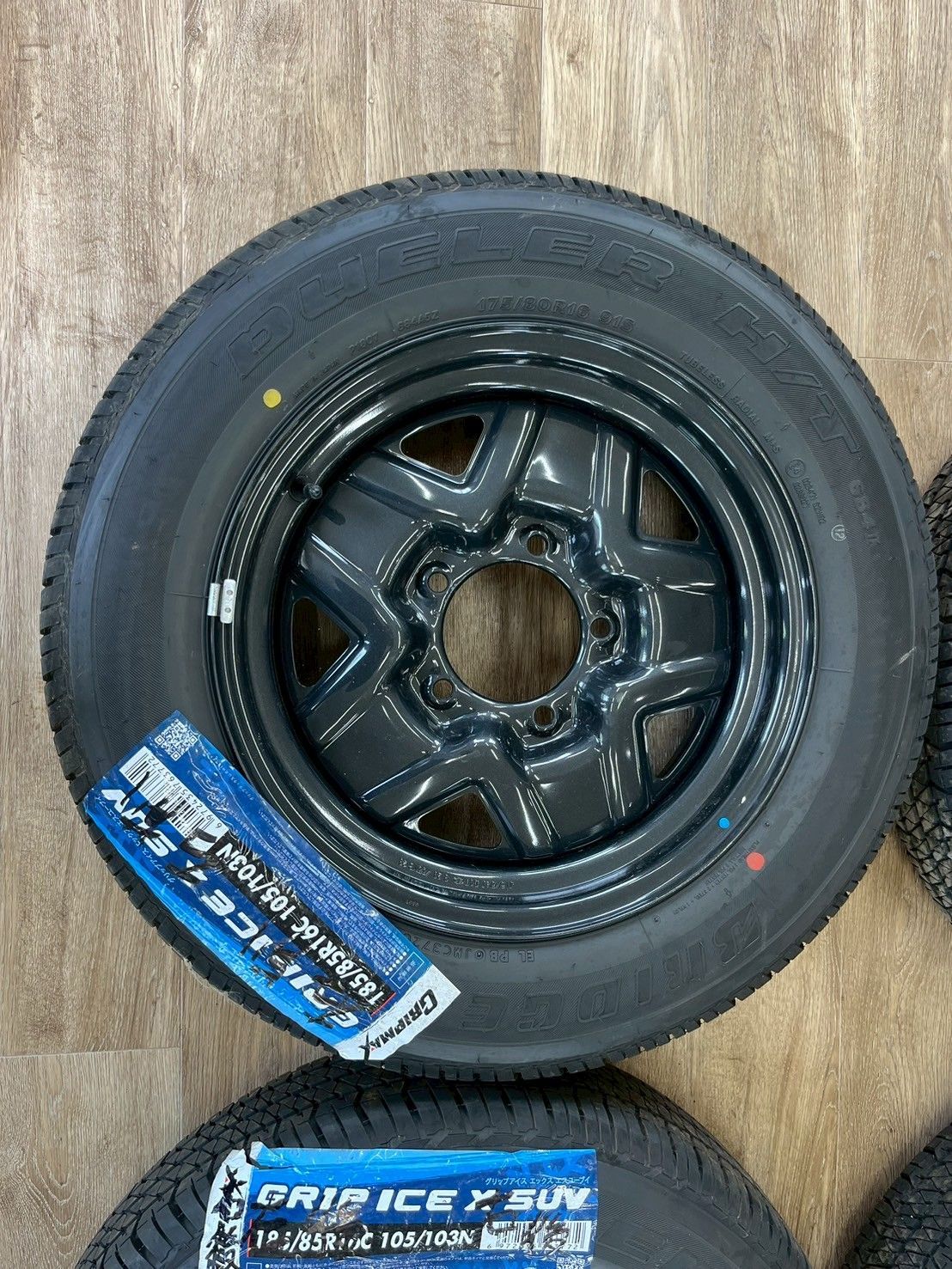 JB64ジムニー純正スチールホイール XL