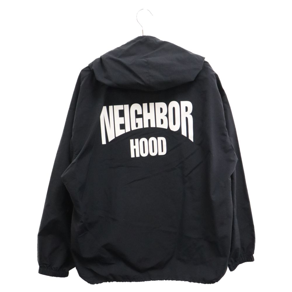 NEIGHBORHOOD (ネイバーフッド) 23SS ANORAK JACKET アノラック ジャケット ブラック 231TSNH-JKM03 -  メルカリ