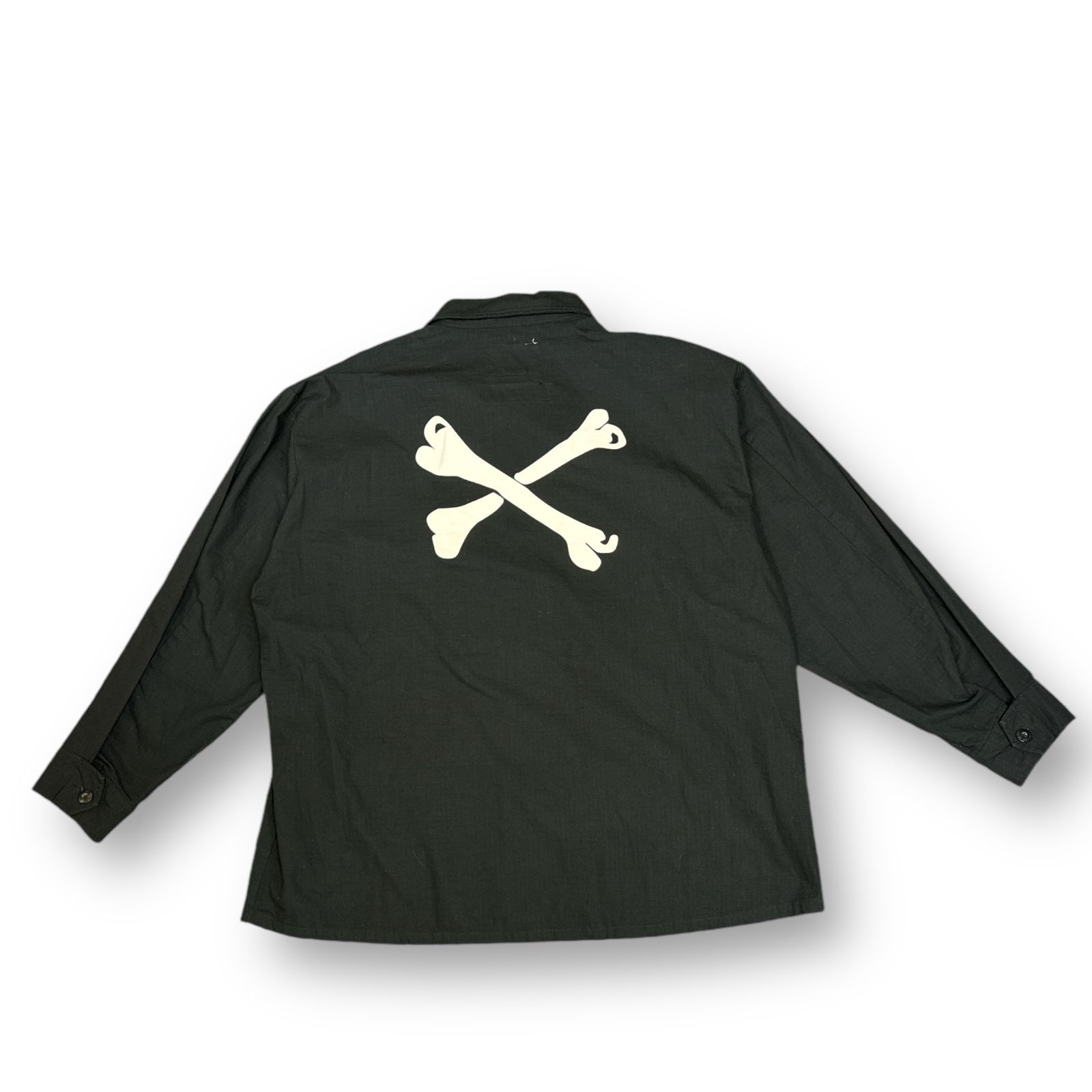 NEIGHBORHOOD × WTAPS 19AW JUNGLE LS SHIRT BLACK コラボ