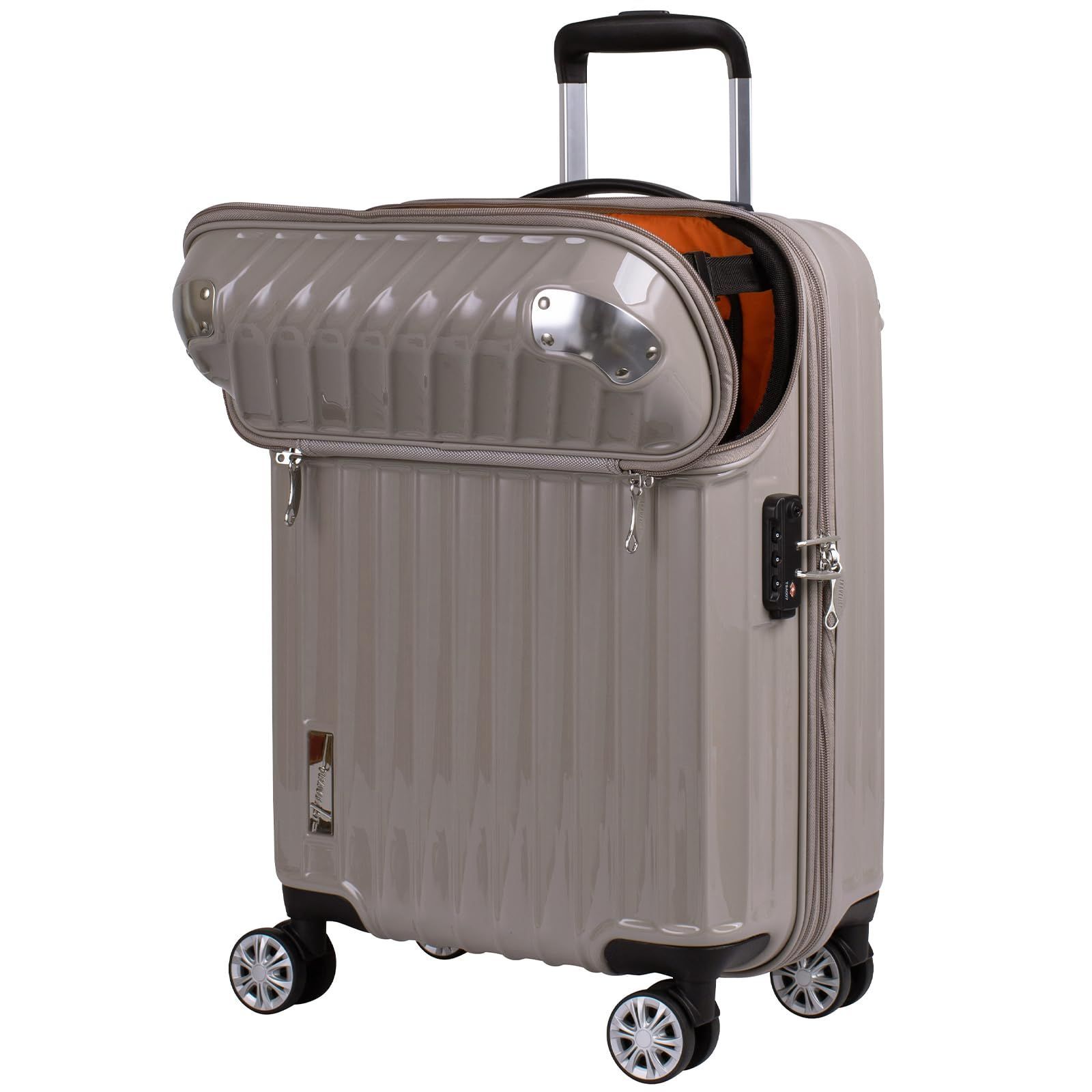 数量 35L 43L 拡張機能付き モーメント フロントオープン トップオープン 機内持ち込みサイズ 76-20290 ジッパーキャリー スーツケース キャリーケース トラベリスト
