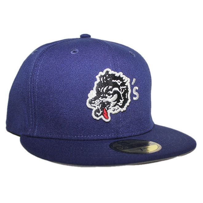 ニューエラ ベースボールキャップ 帽子 NEW ERA 59fifty メンズ レディース ウルフズヘッド 6 3/4-8 1/4