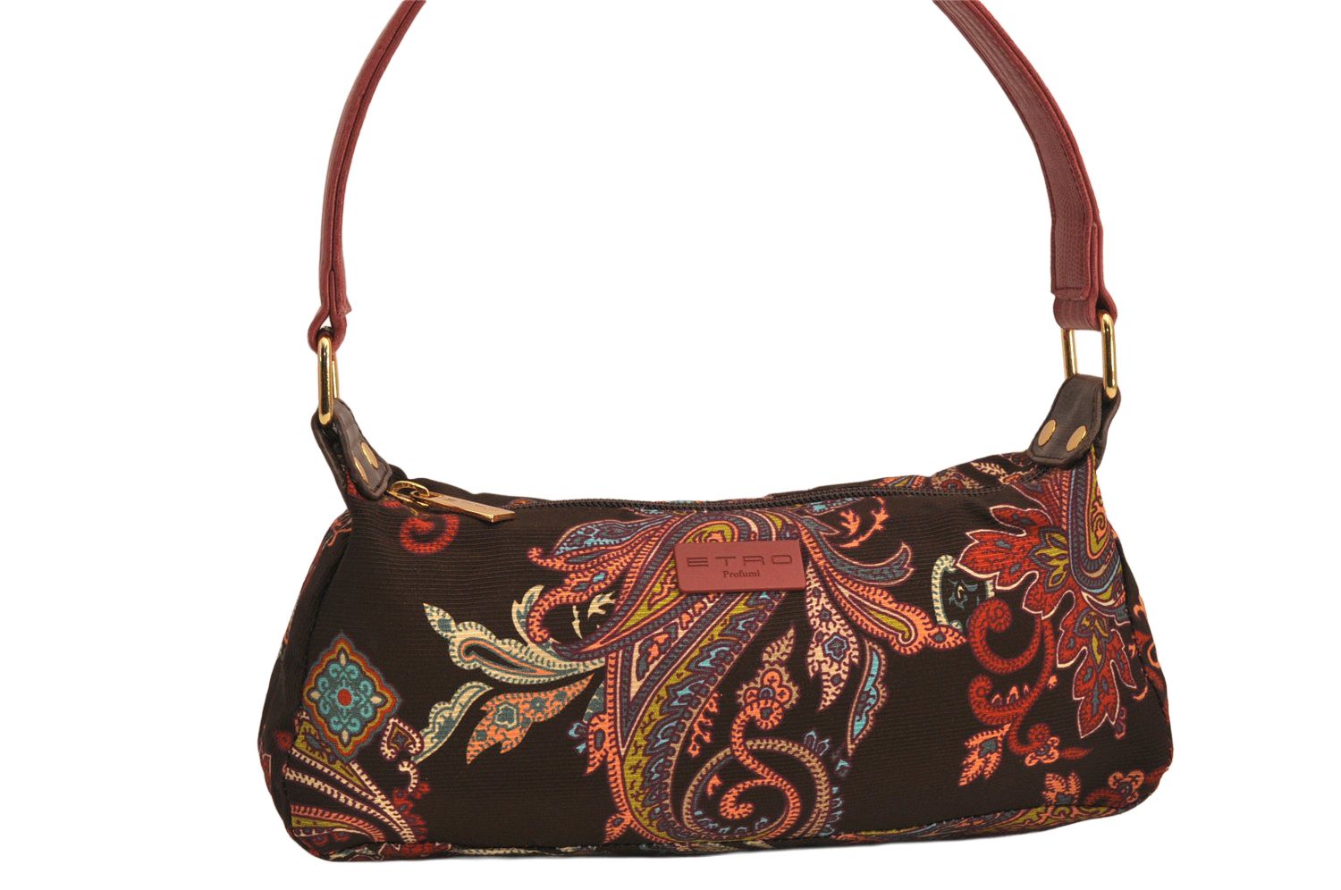 エトロ ETRO ハンドバッグ エトロ ペイズリー柄 バッグ 筒型 ドラム型 
