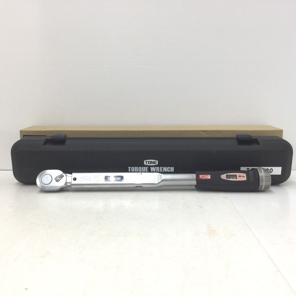 TONE トネ 12.7mm プレセット形トルクレンチ ダイレクトセットタイプ 20～100N m T4MN100