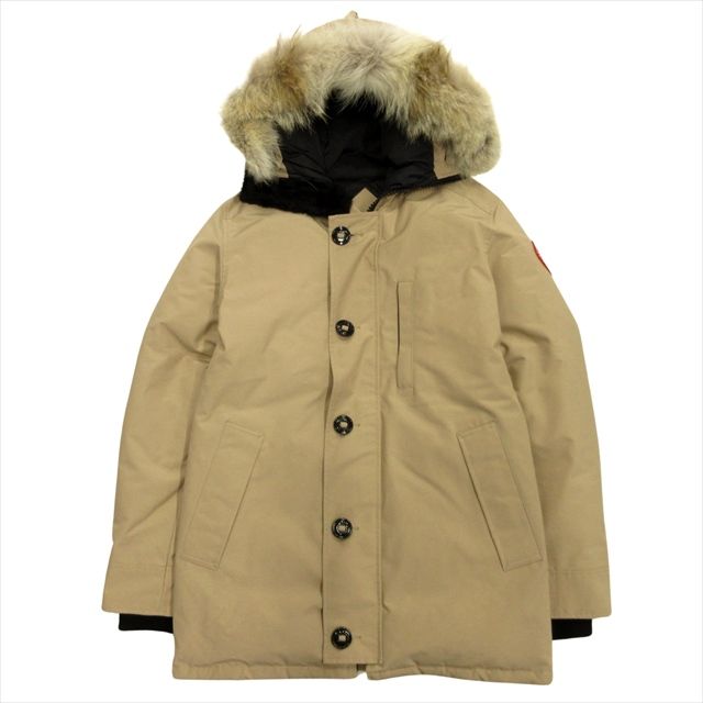 カナダグース CANADA GOOSE ジャスパー パーカー Jasper Parka ダウン コート ジャケット ブルゾン コヨーテファー 3438M M タン ベージュ メンズ