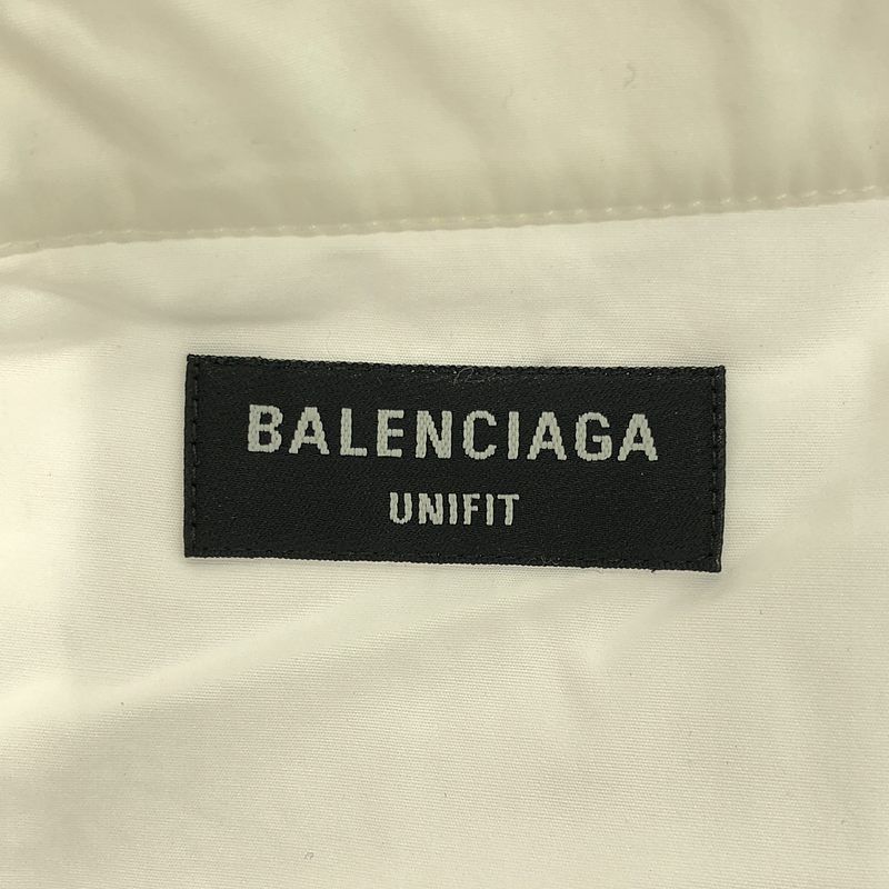 BALENCIAGA / バレンシアガ | アシンメトリー ツイステッド シャツ