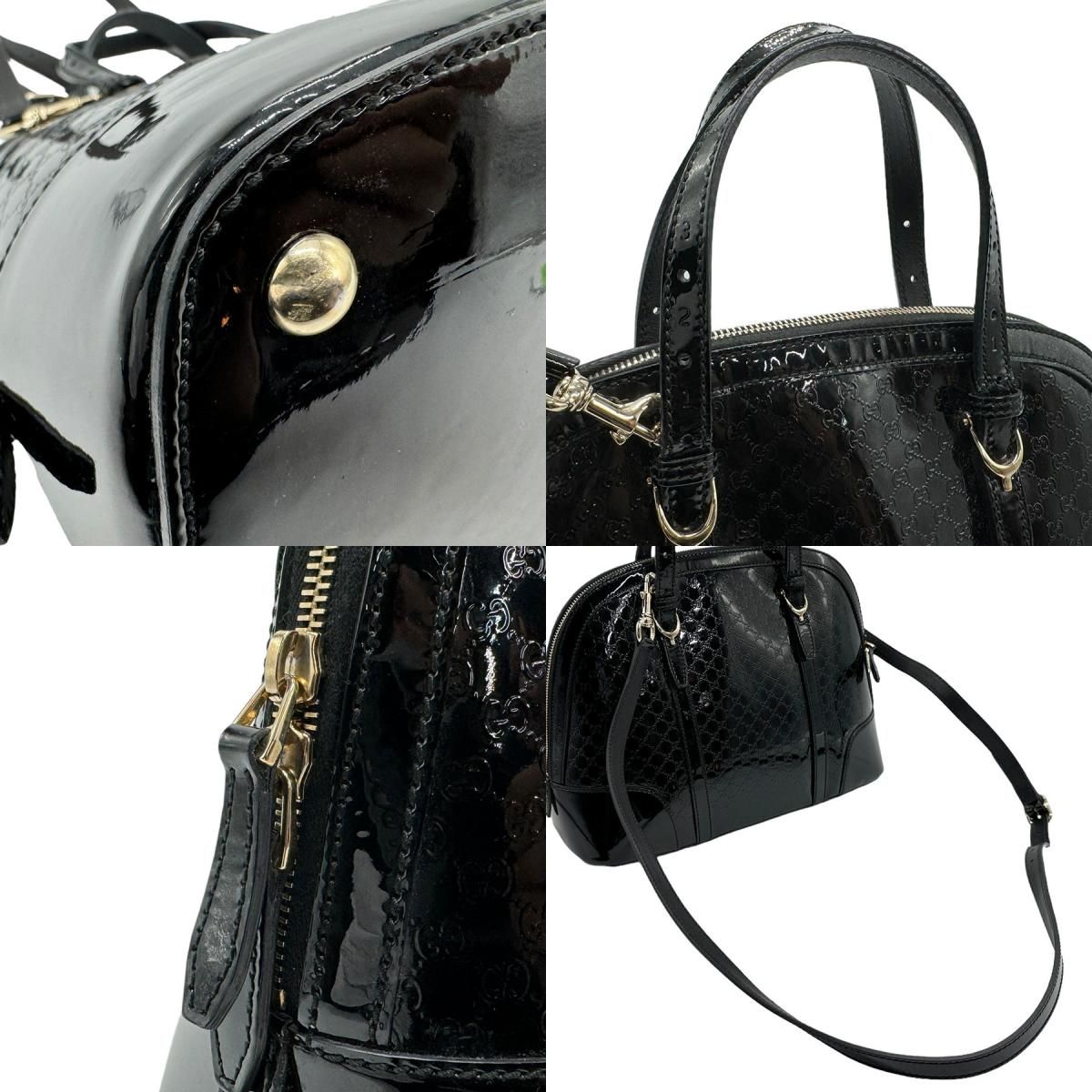 グッチ GUCCI ハンドバッグ ショルダーバッグ マイクログッチシマ