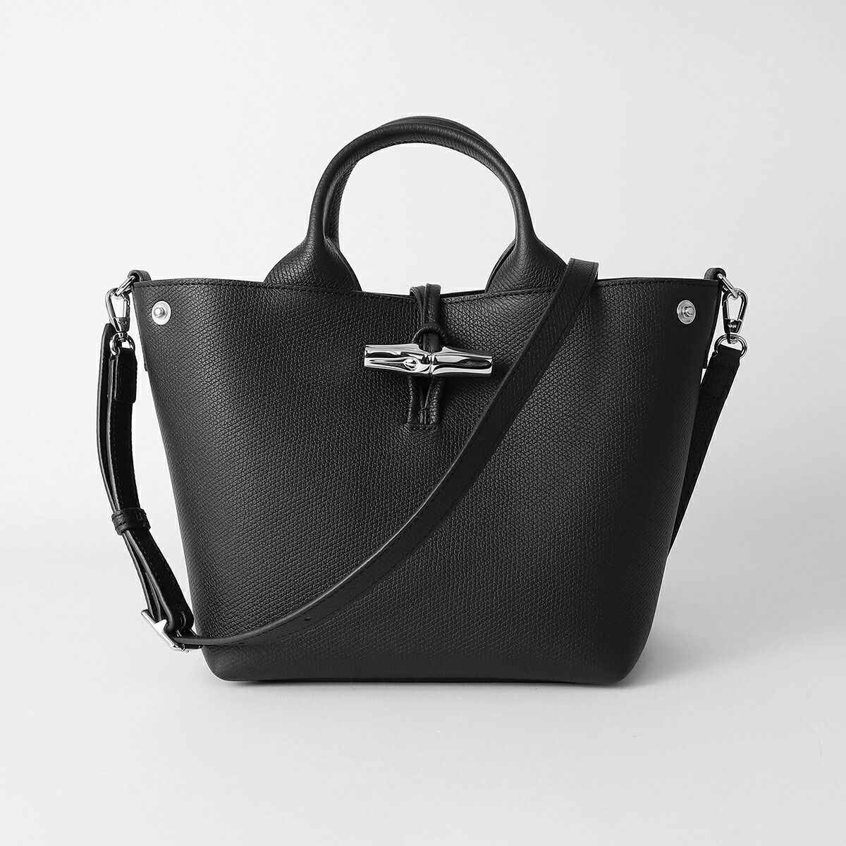 新品 ロンシャン LONGCHAMP ショルダーバッグ ル ロゾ トップハンドル 