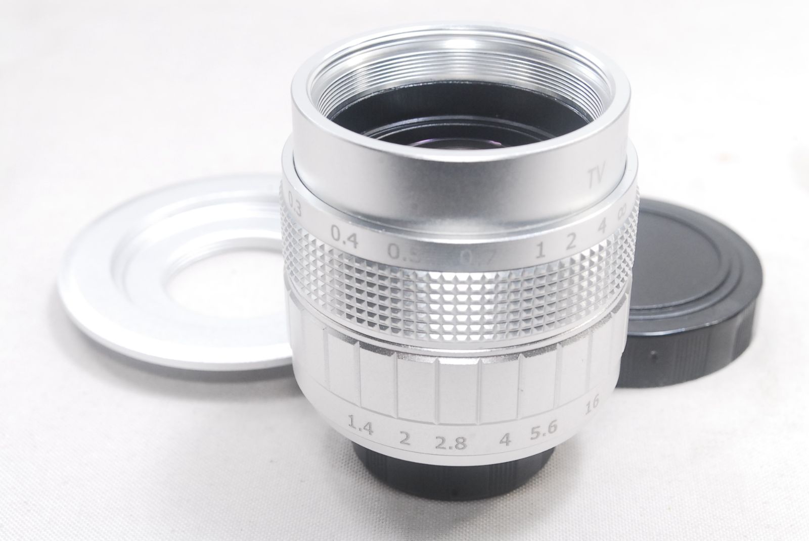 新品未使用品 Panasonic パナソニック マイクロフォーサーズ Mマウント 50mm F1.4 MF 単焦点レンズ ミラーレス SIL シルバー