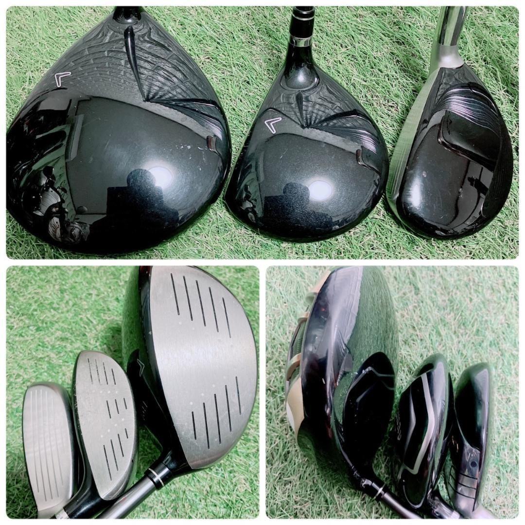 中古】レフティ ゴルフクラブセット メンズ Callaway キャロウェイ 12