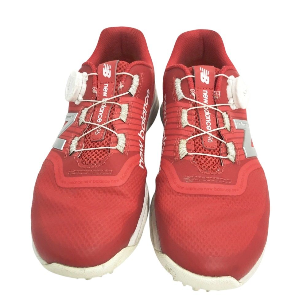 NEW BALANCE GOLF ニューバランス UGBS996R スパイクレス ゴルフシューズ  レッド系 23.0 [240101453596] ゴルフウェア レディース ストスト NEW BALANCE GOLF ニューバランス UGBS996R スパイクレス ゴルフ