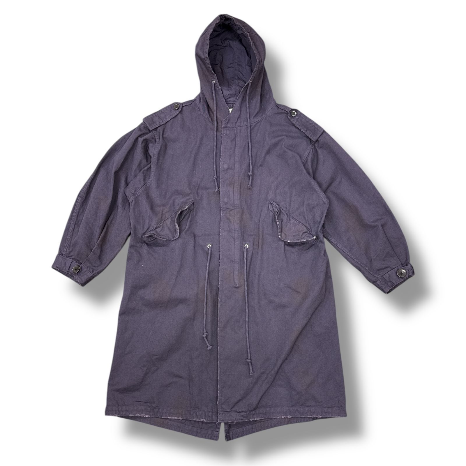 参考上代96800円 DAIRIKU 22AW Jimmy Washed Mods Coat ジミー