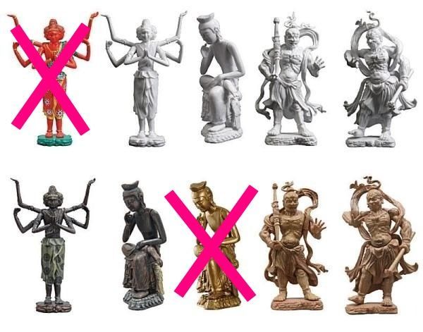 ♯Goi13EE 和の心 仏像 コレクション 全4種 阿修羅像 ガチャ ♯Goi13EE 和の心 仏像 コレクション 全4種 阿修羅像 ガチャ