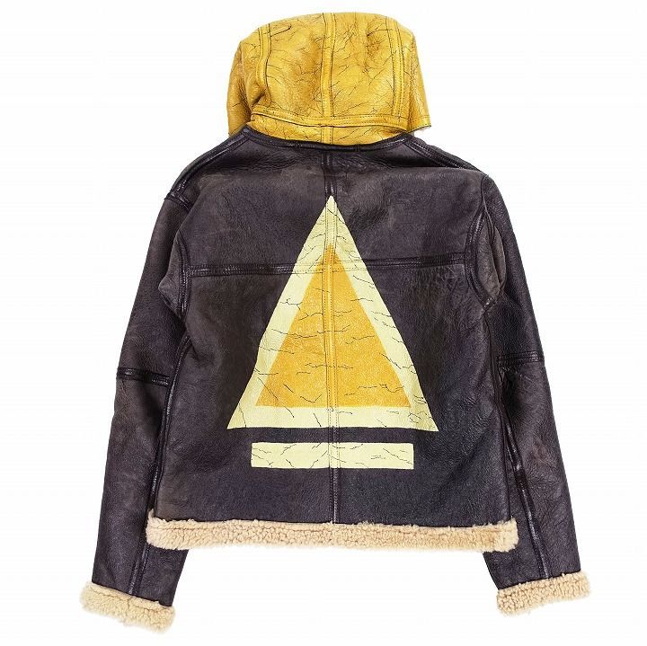 美品 ナイジェルケーボン ドロップゾーン シープスキン ムートン