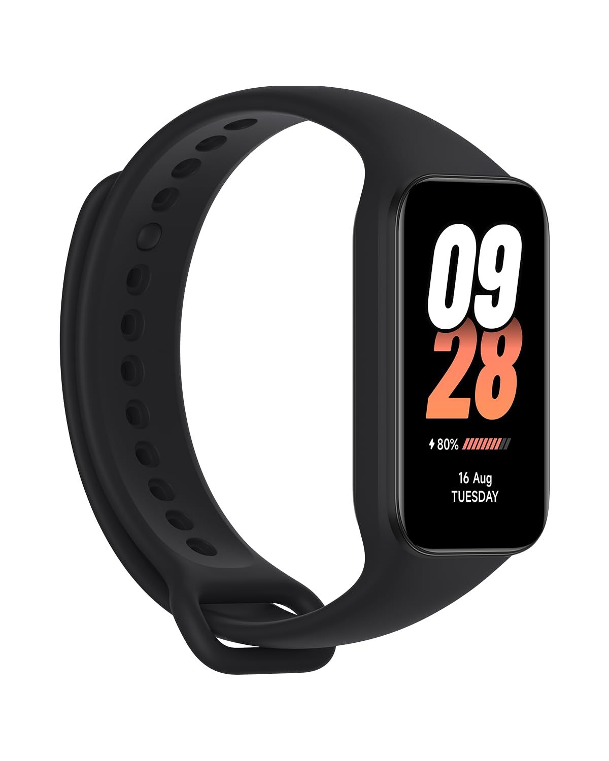 シャオミ(Xiaomi) スマートウォッチ Xiaomi Band 8 Active スマートバンド 9.99mmの超スリムボディ 軽量 14日間のバッテリー持続時間 50種類スポーツモード 100種類以上ウォッチフェイス 5ATM防水 睡眠モニ [ブラック]