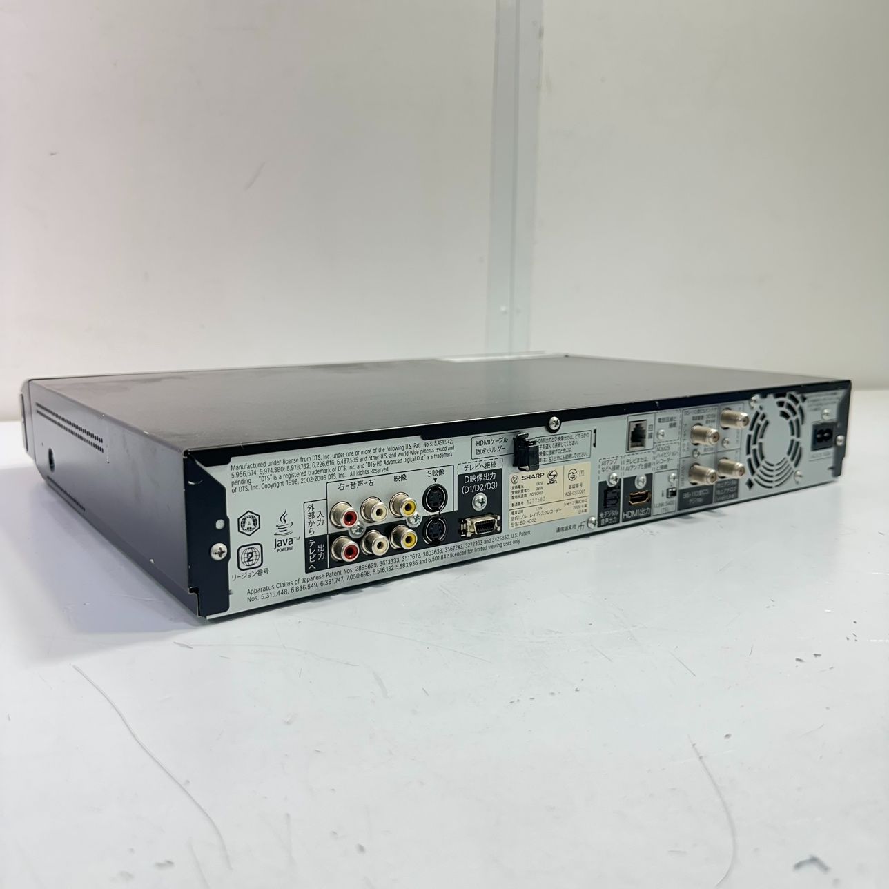 動作品】SHARP/シャープ AQUOS BD-HD22 ブルーレイディスク