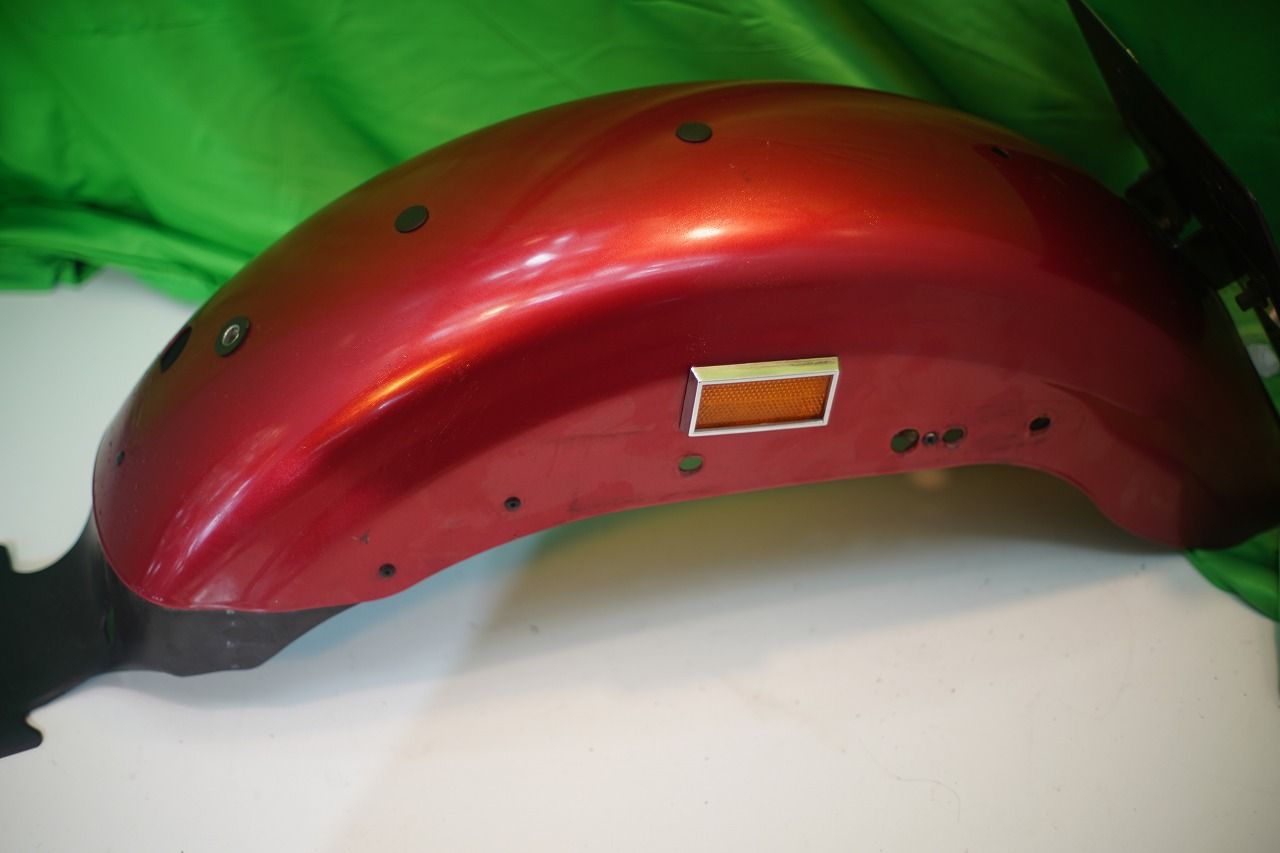 リアフェンダー 赤