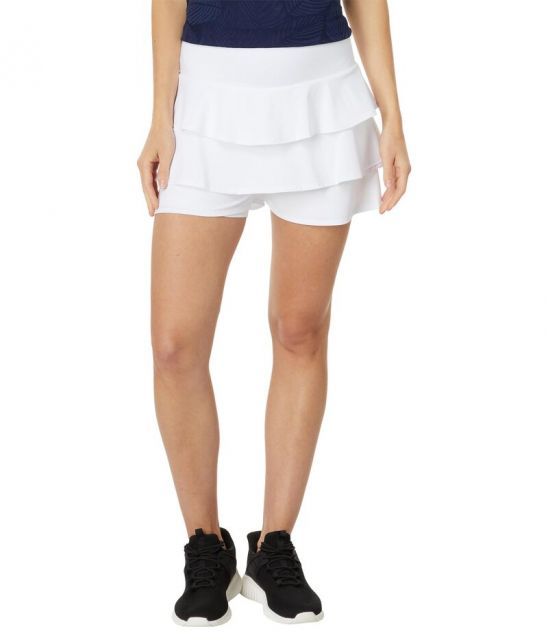【送料無料】 タイルアクティブウエア レディース スカート ボトムス Court 4.5" Ruffle Skort Chalk
