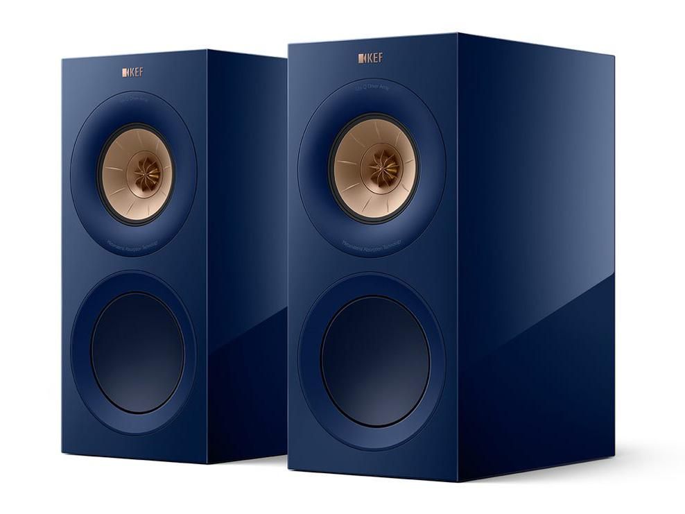 4営業日で発送 KEF R3MetaINDIGO ブックシェルフスピーカー インディゴグロス R3MetaINDIGO ハイレゾ対応 2本