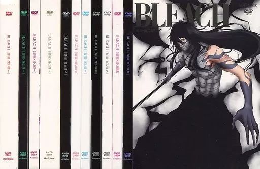中古】アニメDVD BLEACH 破面・滅亡篇 限定版 BOX*2付き全12巻