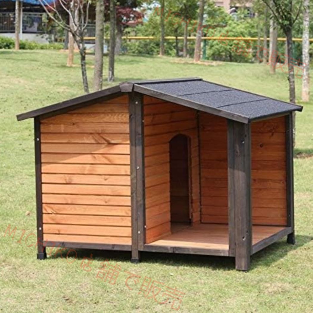 外の全天候型 大中小ペットルーム