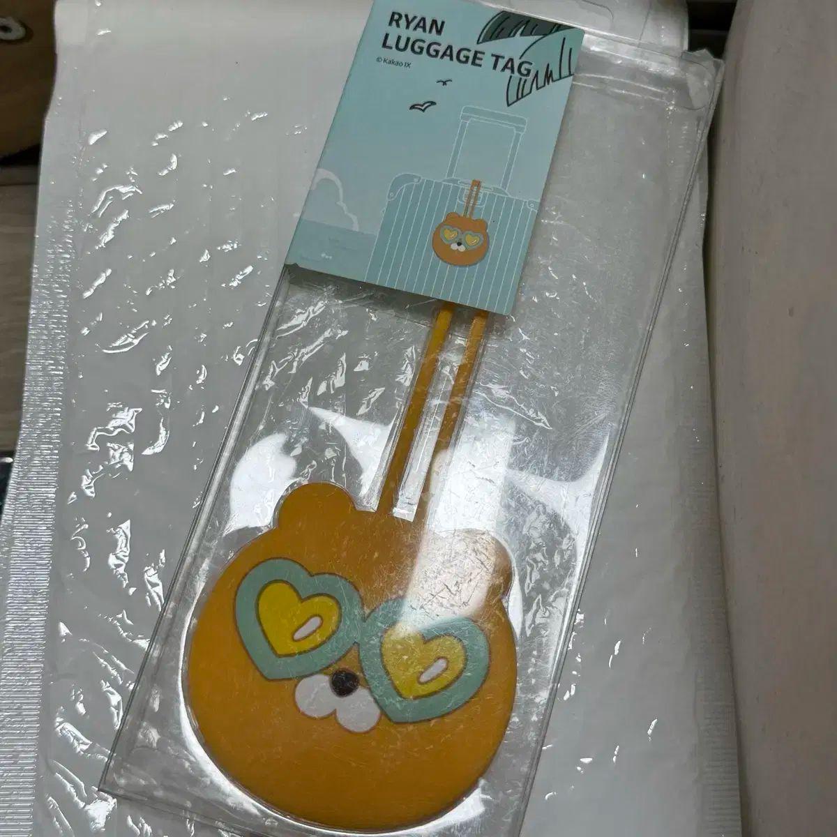 カカオフレンズ ライアン ラゲッジタグ