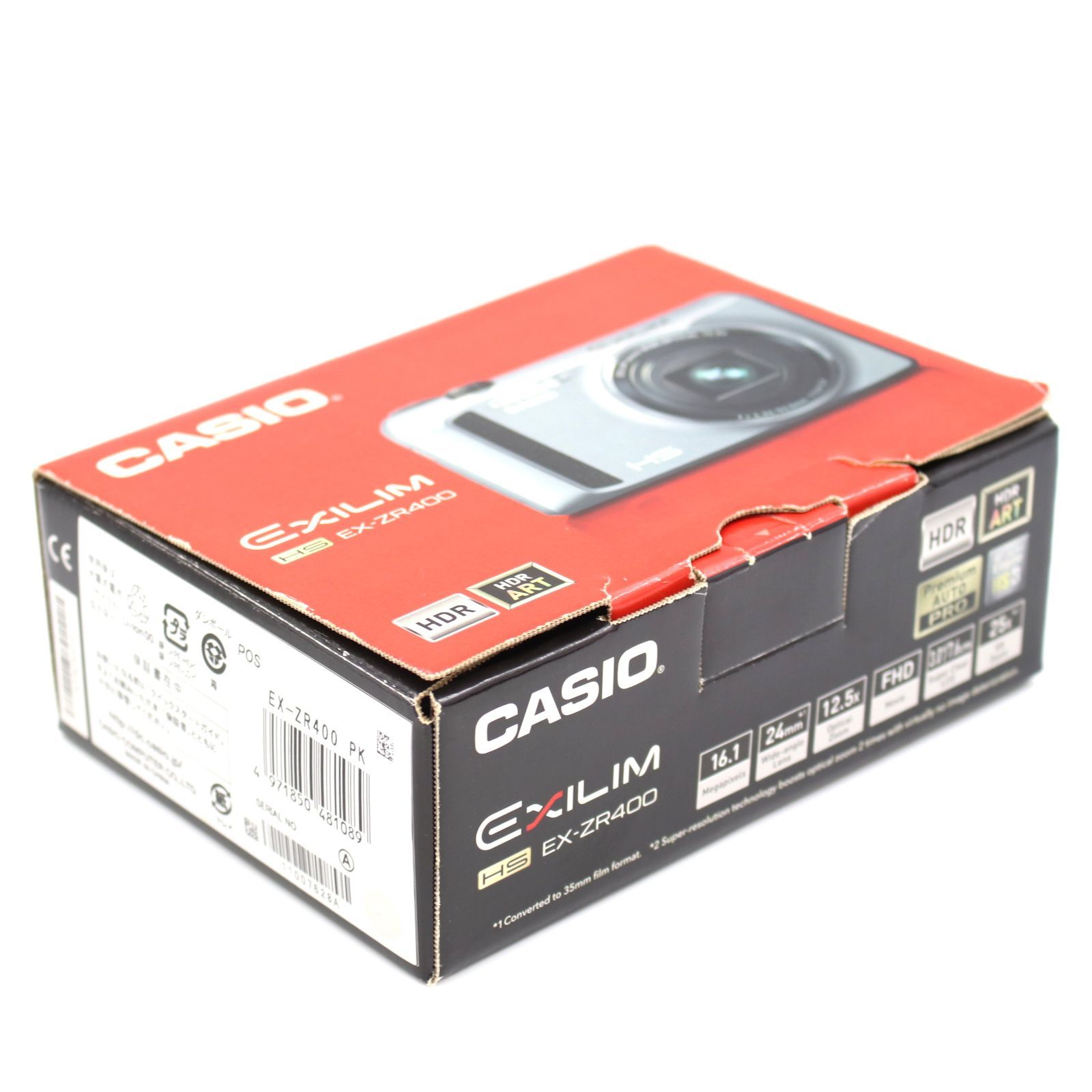 □新品同様□ CASIO EXILIM EX-ZR400PK ピンク コンパクト