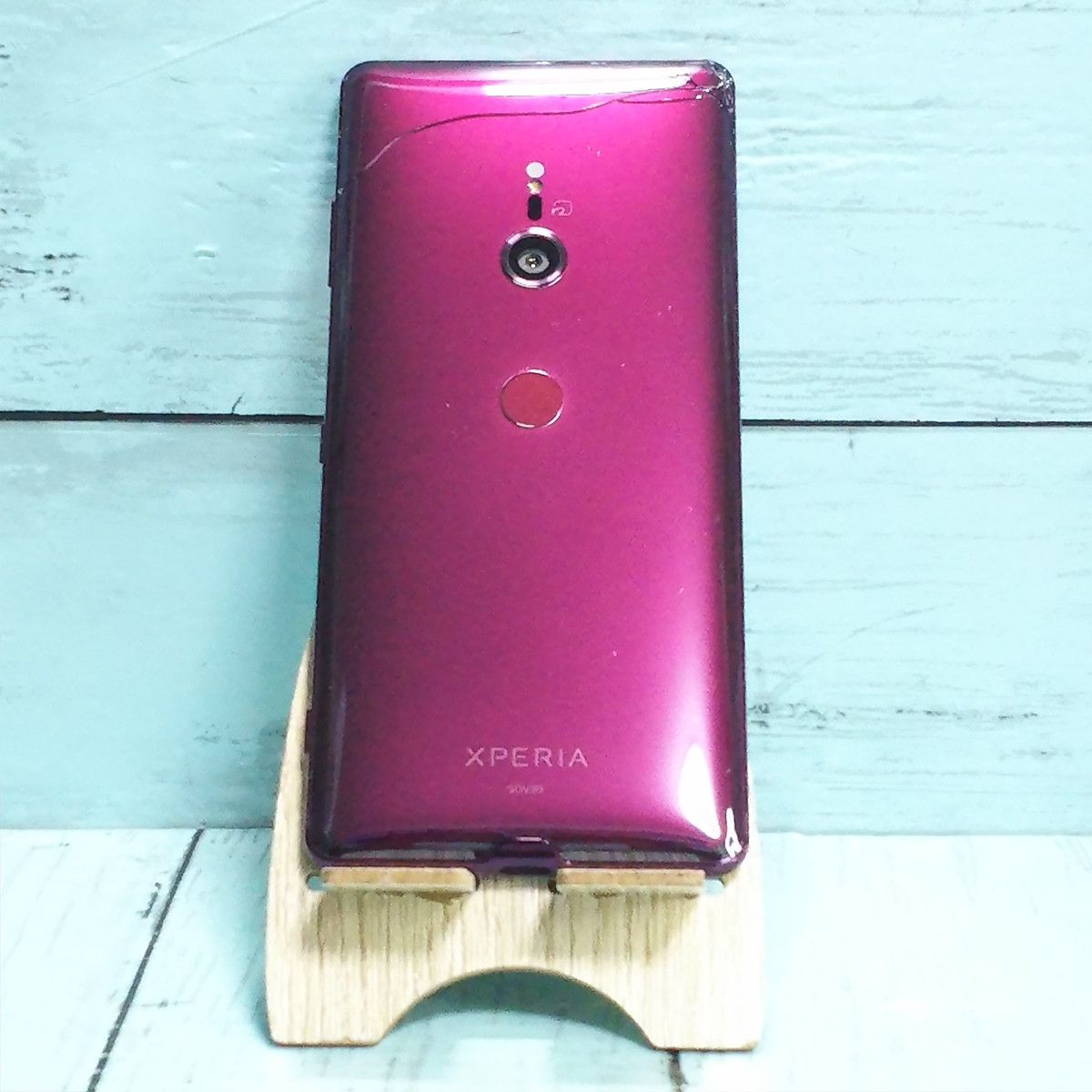 au Xperia XZ3 SOV39 Bordeaux Red ボルドーレッド [ジャンク] 848