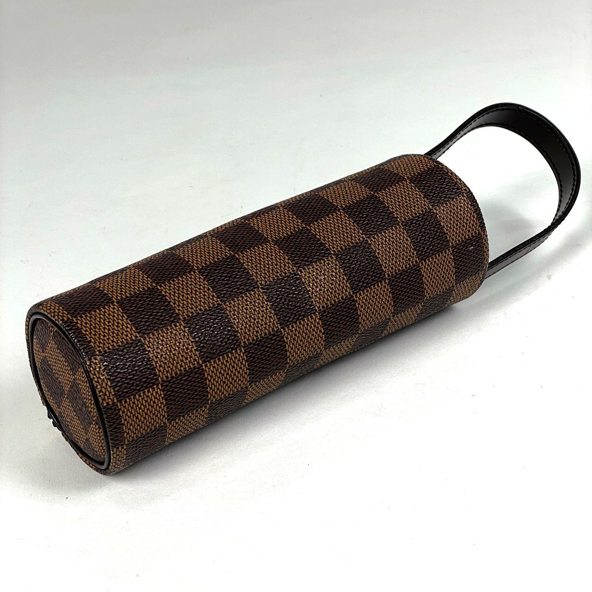 数量限定で特別販売。 ルイ ヴィトン Louis Vuitton GOLF CUP 1998 JAPAN ゴルフボールケース ポーチ ダミエ ブラウン レディース 特訓された