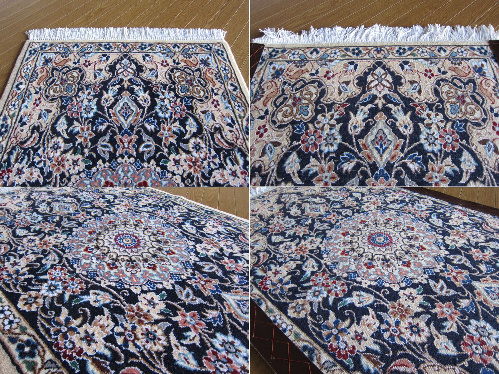AN様　　イラン産ペルシャカーペット　絨毯 楽天市場】【ペルシャ絨毯 ビシャー 約112.5×180.5cm 284372-15