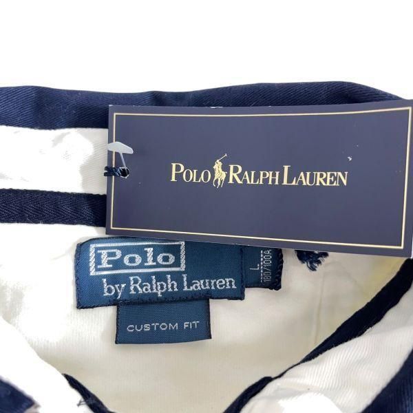 送料無料も! ♥品 ポロラルフローレン Lサイズ ラガーシャツ ポロシャツ 刺繍 全品送料無料！