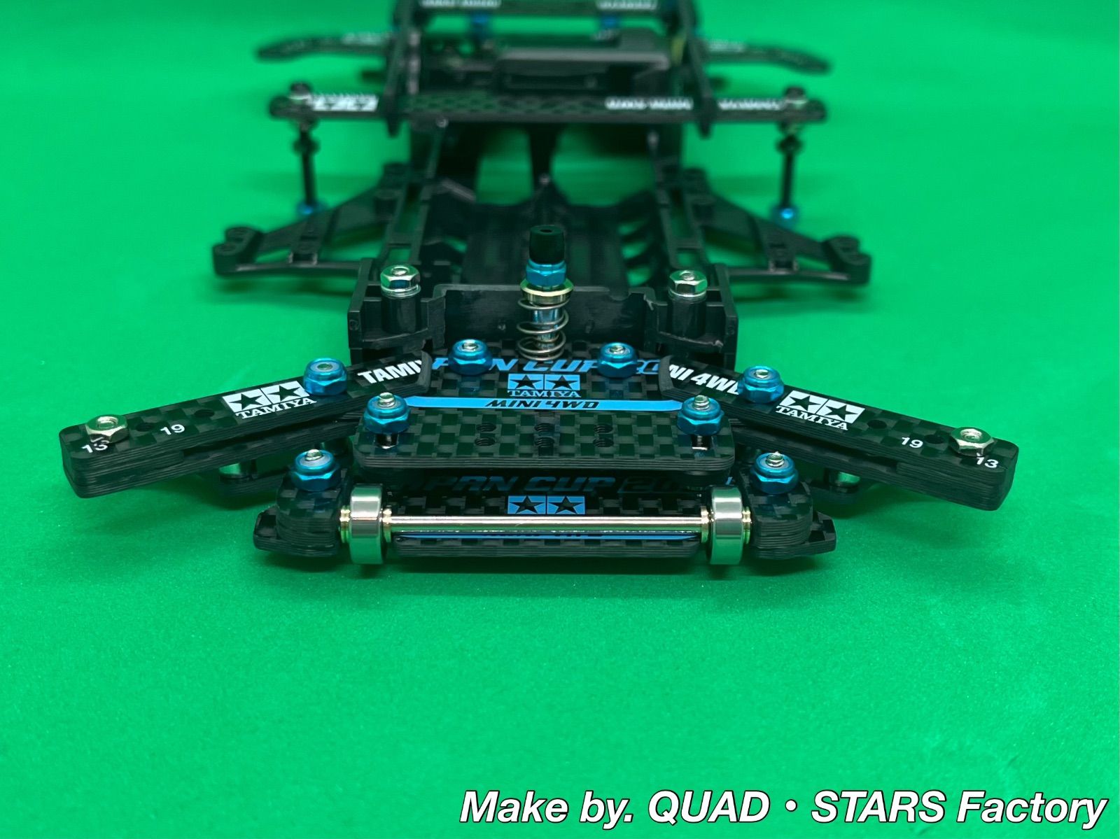 ミニ四駆・FM-A用】2軸ATピボット＋1軸リヤアンカー J-CUP2021 ミニ四