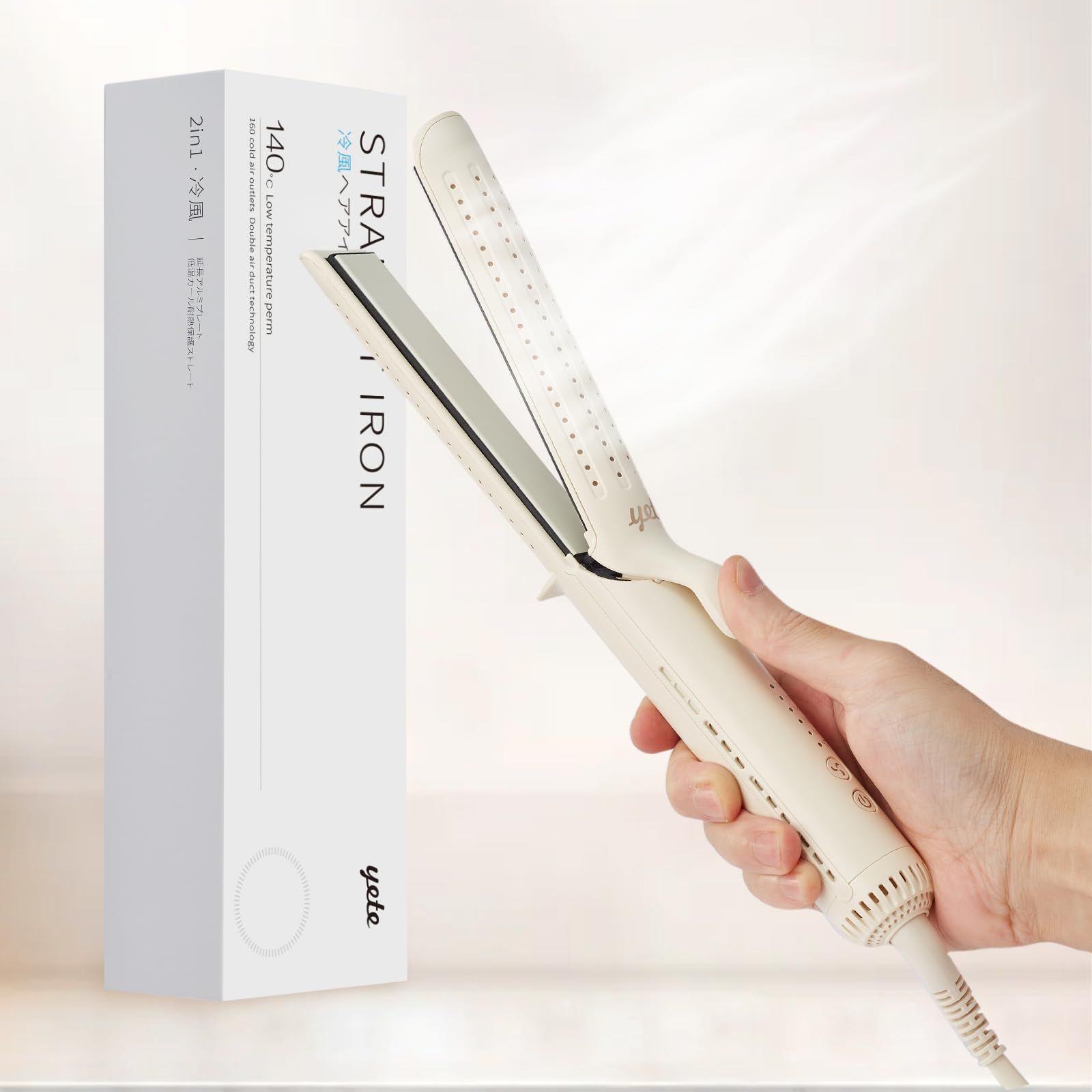 クレイツ ヘアアイロンイオン ハイブリッドストレートプラス