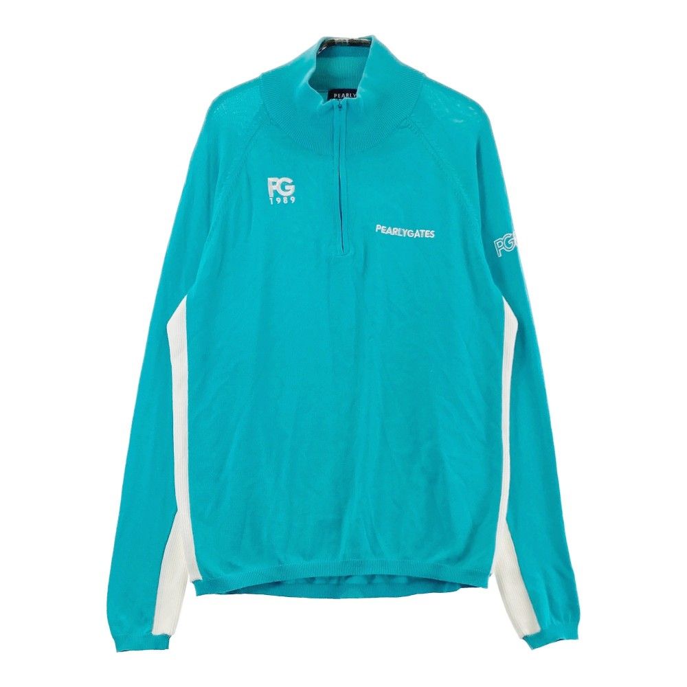 サイズ：6 PEARLY GATES パーリーゲイツ ハーフジップ ニットセーター