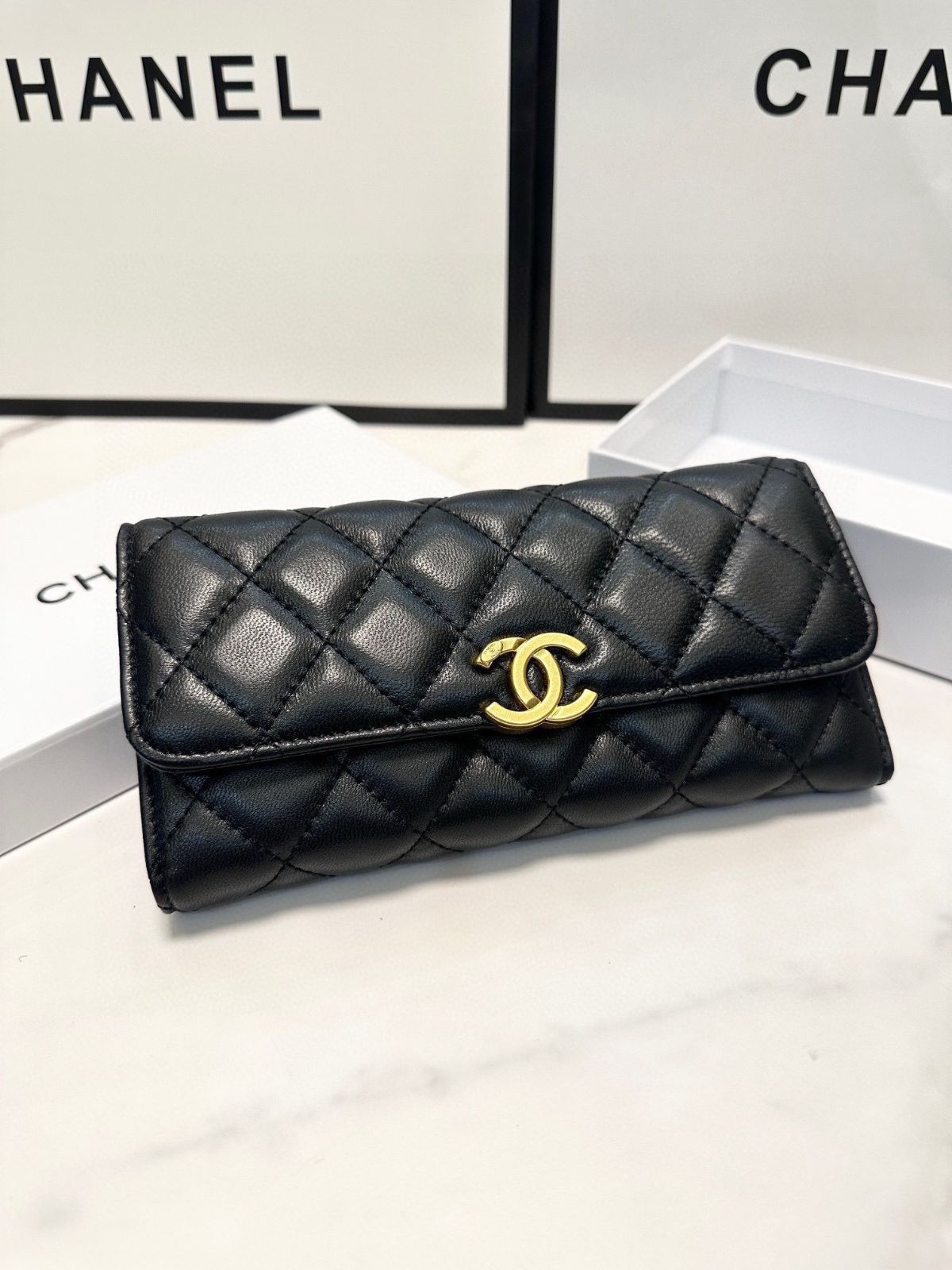 極美品✨Chanel シャネル 長財布