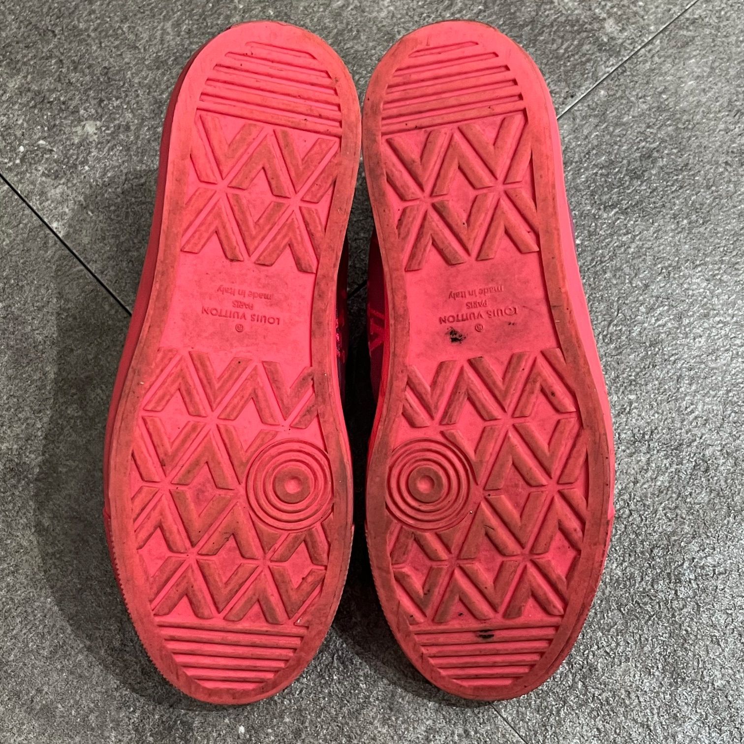 国内正規 LOUIS VUITTON モノグラム ハイカットスニーカー NV 0189 