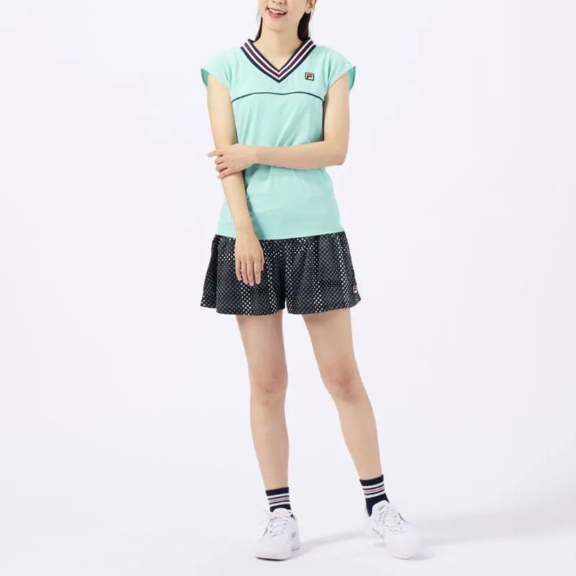 新品未使用FILAフィラスコート〇キュロット FILA フィラ テニス スコート風 キュロットパンツ Mサイズ 新品
