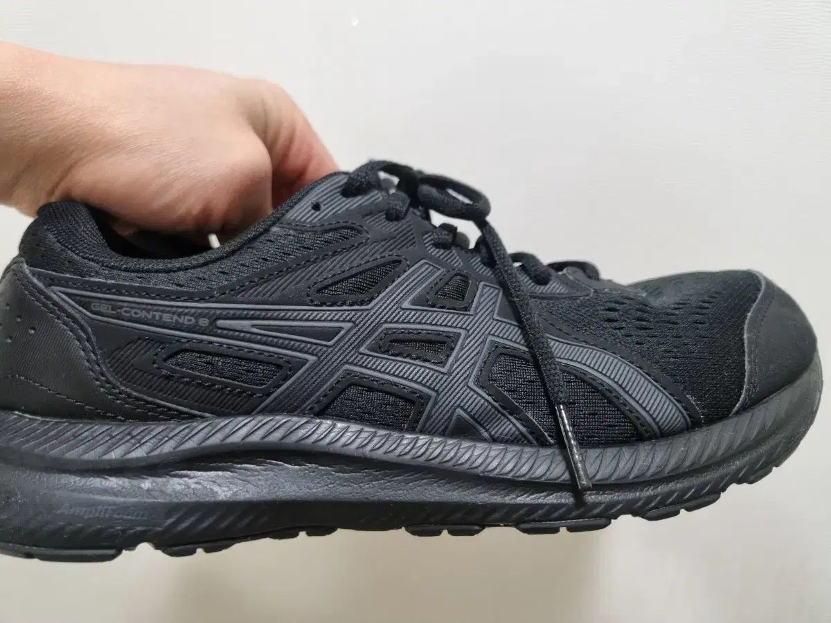 Asics アシックス ゲル コンテンツ 8 黒 キャリー グレー 260