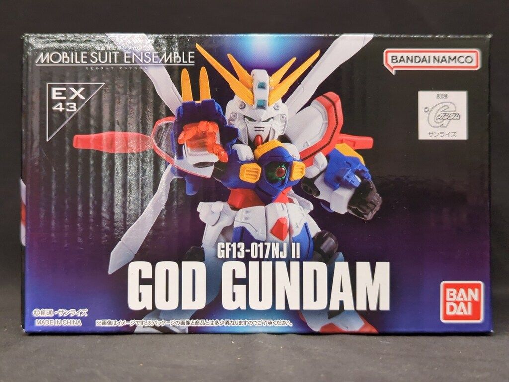 バンダイナムコ MOBILE SUIT ENSEMBLE 機動武闘伝Gガンダム ゴッドガンダム EX43